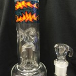 Heady Glass Studio - Shower Head Perc - Water Pipe